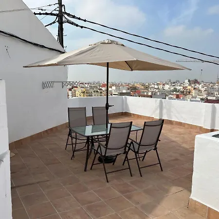Attic Loft Gran Via Apartment Valencia Exterior photo